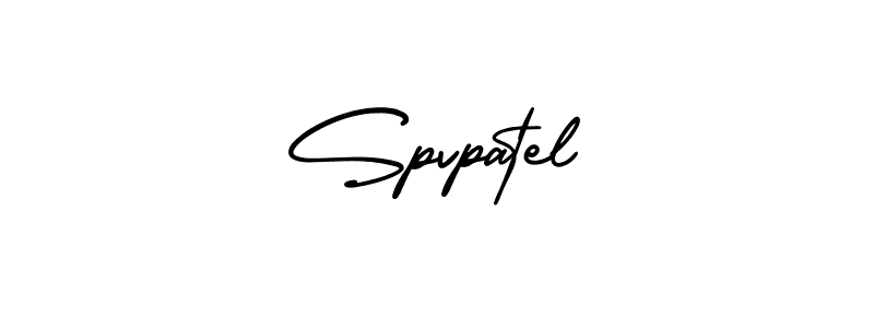 if you are searching for the best signature style for your name Spvpatel. so please give up your signature search. here we have designed multiple signature styles  using AmerikaSignatureDemo-Regular. Spvpatel signature style 3 images and pictures png