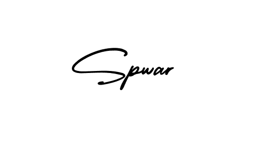 How to Draw Spwar signature style? AmerikaSignatureDemo-Regular is a latest design signature styles for name Spwar. Spwar signature style 3 images and pictures png