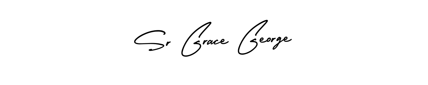 if you are searching for the best signature style for your name Sr Grace George. so please give up your signature search. here we have designed multiple signature styles  using AmerikaSignatureDemo-Regular. Sr Grace George signature style 3 images and pictures png