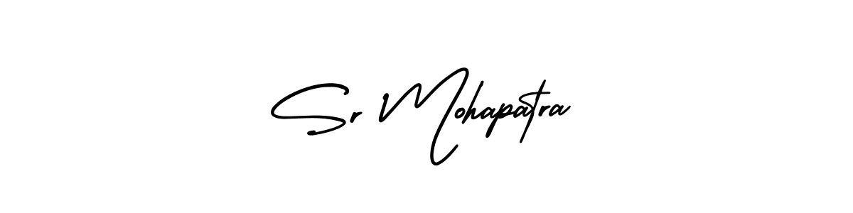 This is the best signature style for the Sr Mohapatra name. Also you like these signature font (AmerikaSignatureDemo-Regular). Mix name signature. Sr Mohapatra signature style 3 images and pictures png