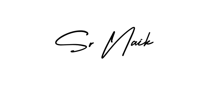 It looks lik you need a new signature style for name Sr Naik. Design unique handwritten (AmerikaSignatureDemo-Regular) signature with our free signature maker in just a few clicks. Sr Naik signature style 3 images and pictures png