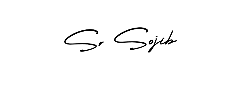 How to make Sr Sojib signature? AmerikaSignatureDemo-Regular is a professional autograph style. Create handwritten signature for Sr Sojib name. Sr Sojib signature style 3 images and pictures png