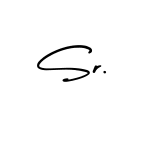 You can use this online signature creator to create a handwritten signature for the name Sr.. This is the best online autograph maker. Sr. signature style 3 images and pictures png