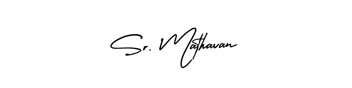 if you are searching for the best signature style for your name Sr. Mathavan. so please give up your signature search. here we have designed multiple signature styles  using AmerikaSignatureDemo-Regular. Sr. Mathavan signature style 3 images and pictures png