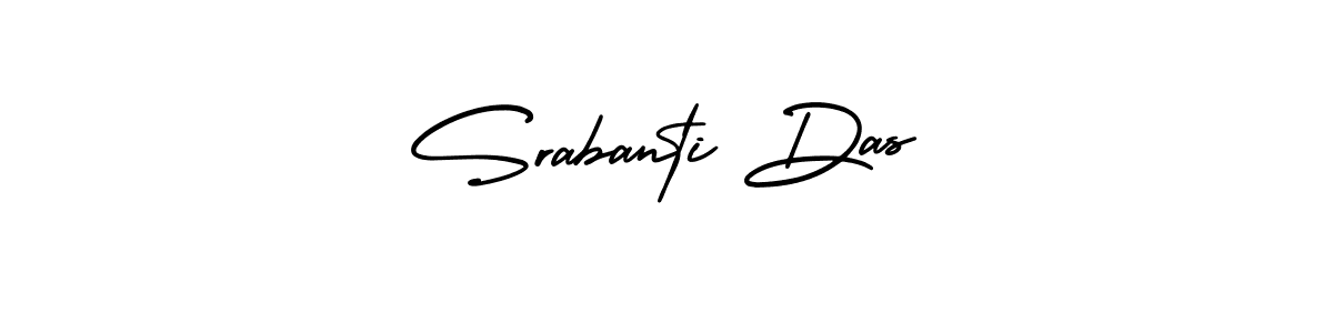 Make a beautiful signature design for name Srabanti Das. With this signature (AmerikaSignatureDemo-Regular) style, you can create a handwritten signature for free. Srabanti Das signature style 3 images and pictures png