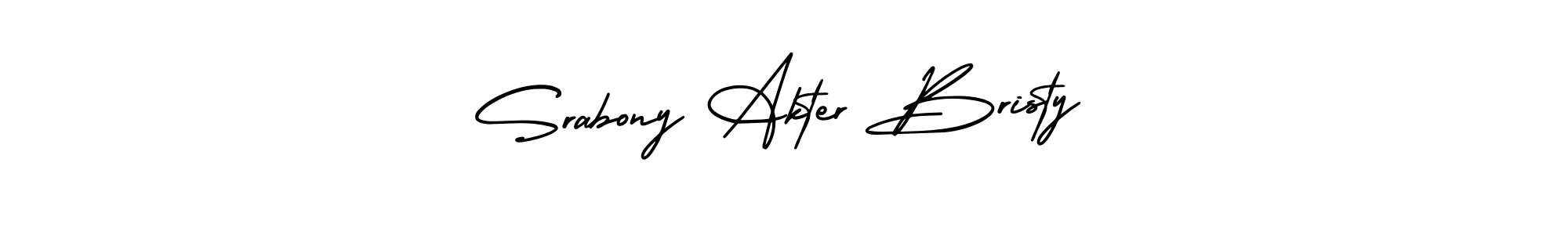 See photos of Srabony Akter Bristy official signature by Spectra . Check more albums & portfolios. Read reviews & check more about AmerikaSignatureDemo-Regular font. Srabony Akter Bristy signature style 3 images and pictures png