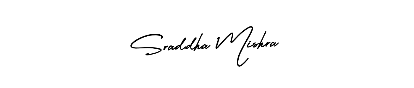 Create a beautiful signature design for name Sraddha Mishra. With this signature (AmerikaSignatureDemo-Regular) fonts, you can make a handwritten signature for free. Sraddha Mishra signature style 3 images and pictures png