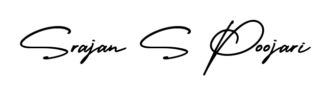 Looking for the ultimate eSignature for Srajan S Poojari? Explore AmerikaSignatureDemo-Regular font collection and download transparent PNGs in seconds. Srajan S Poojari signature style 3 images and pictures png