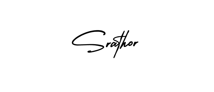 Also we have Srathor name is the best signature style. Create professional handwritten signature collection using AmerikaSignatureDemo-Regular autograph style. Srathor signature style 3 images and pictures png
