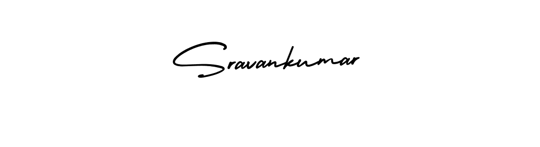 How to make Sravankumar signature? AmerikaSignatureDemo-Regular is a professional autograph style. Create handwritten signature for Sravankumar name. Sravankumar signature style 3 images and pictures png