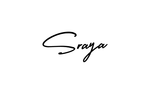 How to Draw Sraya signature style? AmerikaSignatureDemo-Regular is a latest design signature styles for name Sraya. Sraya signature style 3 images and pictures png