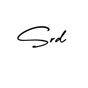 Make a beautiful signature design for name Srd. With this signature (AmerikaSignatureDemo-Regular) style, you can create a handwritten signature for free. Srd signature style 3 images and pictures png