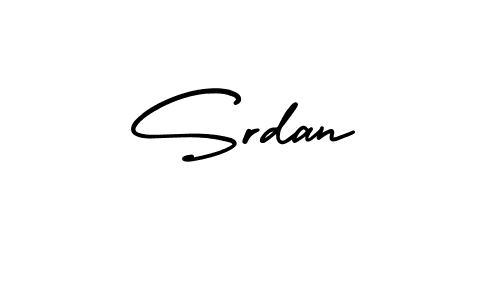 Best and Professional Signature Style for Srdan. AmerikaSignatureDemo-Regular Best Signature Style Collection. Srdan signature style 3 images and pictures png