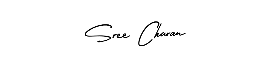 Create a beautiful signature design for name Sree Charan. With this signature (AmerikaSignatureDemo-Regular) fonts, you can make a handwritten signature for free. Sree Charan signature style 3 images and pictures png