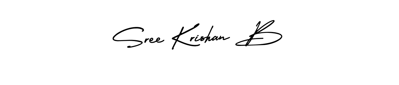 You can use this online signature creator to create a handwritten signature for the name Sree Krishan B. This is the best online autograph maker. Sree Krishan B signature style 3 images and pictures png