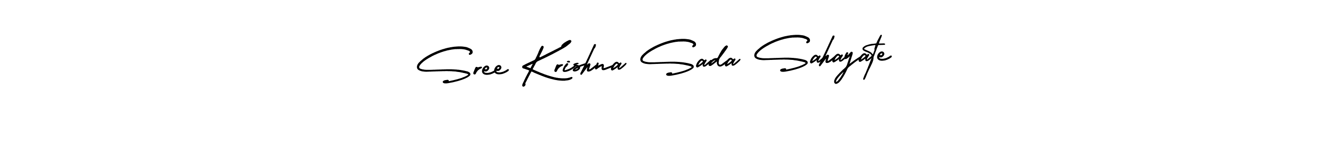 How to Draw Sree Krishna Sada Sahayate signature style? AmerikaSignatureDemo-Regular is a latest design signature styles for name Sree Krishna Sada Sahayate. Sree Krishna Sada Sahayate signature style 3 images and pictures png