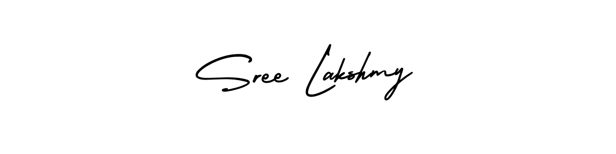 It looks lik you need a new signature style for name Sree Lakshmy. Design unique handwritten (AmerikaSignatureDemo-Regular) signature with our free signature maker in just a few clicks. Sree Lakshmy signature style 3 images and pictures png