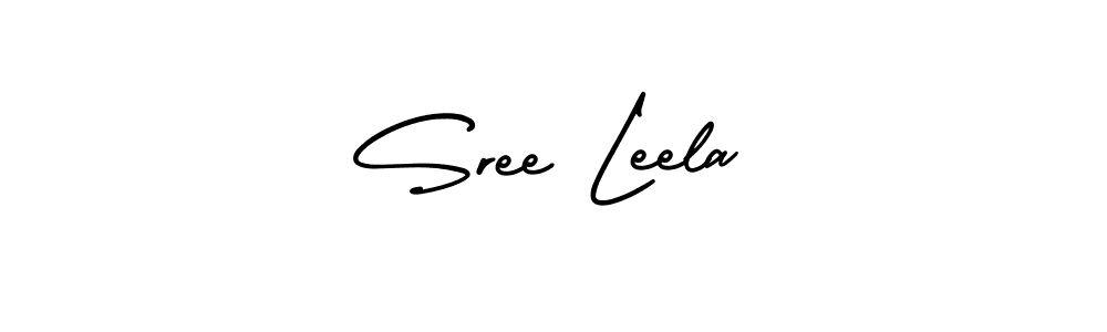 AmerikaSignatureDemo-Regular is a professional signature style that is perfect for those who want to add a touch of class to their signature. It is also a great choice for those who want to make their signature more unique. Get Sree Leela name to fancy signature for free. Sree Leela signature style 3 images and pictures png