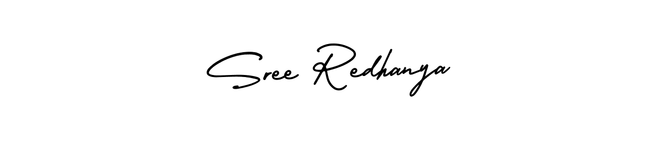Also we have Sree Redhanya name is the best signature style. Create professional handwritten signature collection using AmerikaSignatureDemo-Regular autograph style. Sree Redhanya signature style 3 images and pictures png