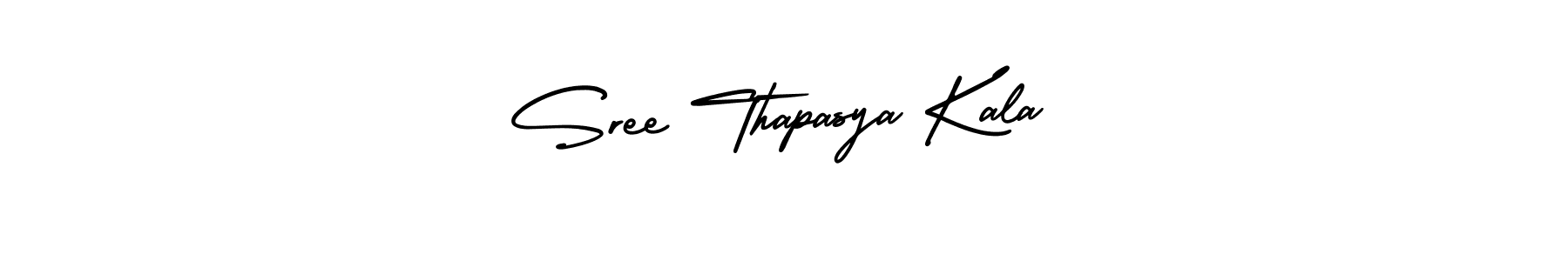 Check out images of Autograph of Sree Thapasya Kala name. Actor Sree Thapasya Kala Signature Style. AmerikaSignatureDemo-Regular is a professional sign style online. Sree Thapasya Kala signature style 3 images and pictures png