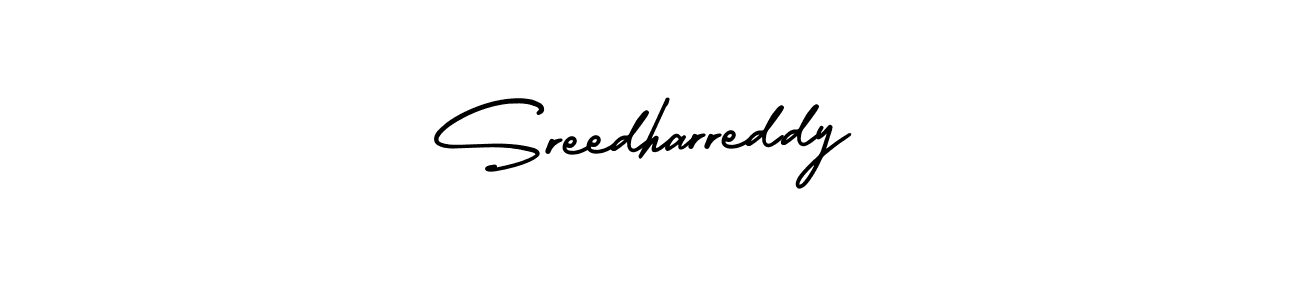 Design your own signature with our free online signature maker. With this signature software, you can create a handwritten (AmerikaSignatureDemo-Regular) signature for name Sreedharreddy. Sreedharreddy signature style 3 images and pictures png