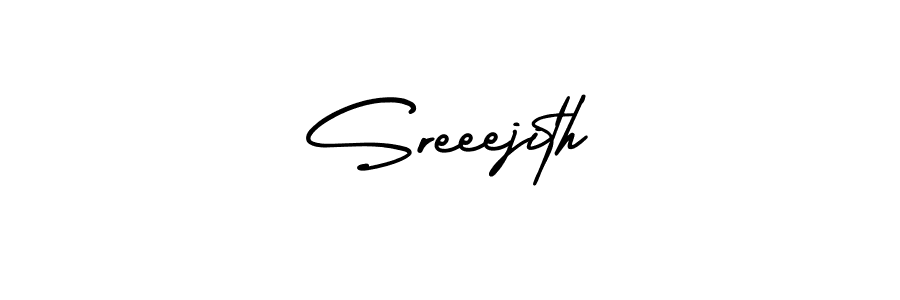Also You can easily find your signature by using the search form. We will create Sreeejith name handwritten signature images for you free of cost using AmerikaSignatureDemo-Regular sign style. Sreeejith signature style 3 images and pictures png