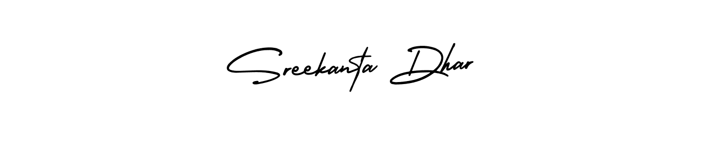 Make a beautiful signature design for name Sreekanta Dhar. Use this online signature maker to create a handwritten signature for free. Sreekanta Dhar signature style 3 images and pictures png