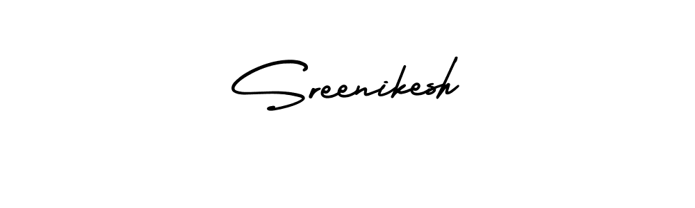 Also we have Sreenikesh name is the best signature style. Create professional handwritten signature collection using AmerikaSignatureDemo-Regular autograph style. Sreenikesh signature style 3 images and pictures png