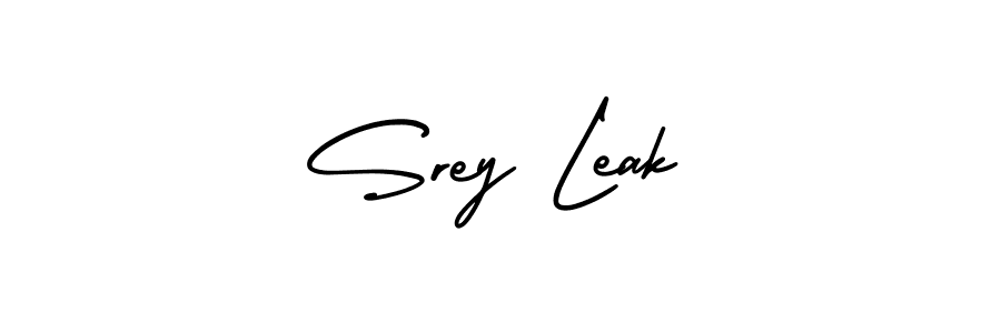 Make a short Srey Leak signature style. Manage your documents anywhere anytime using AmerikaSignatureDemo-Regular. Create and add eSignatures, submit forms, share and send files easily. Srey Leak signature style 3 images and pictures png