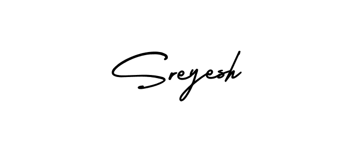 AmerikaSignatureDemo-Regular is a professional signature style that is perfect for those who want to add a touch of class to their signature. It is also a great choice for those who want to make their signature more unique. Get Sreyesh name to fancy signature for free. Sreyesh signature style 3 images and pictures png