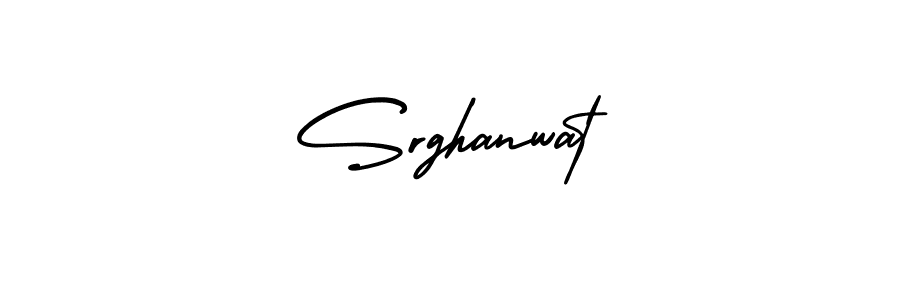 AmerikaSignatureDemo-Regular is a professional signature style that is perfect for those who want to add a touch of class to their signature. It is also a great choice for those who want to make their signature more unique. Get Srghanwat name to fancy signature for free. Srghanwat signature style 3 images and pictures png