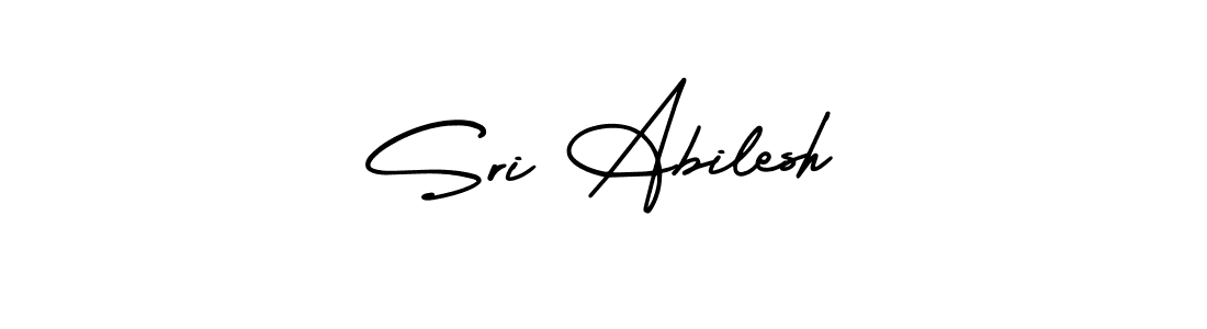 Best and Professional Signature Style for Sri Abilesh. AmerikaSignatureDemo-Regular Best Signature Style Collection. Sri Abilesh signature style 3 images and pictures png