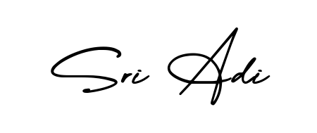 A dynamic signature style for Sri Adi using AmerikaSignatureDemo-Regular script. Designed to look authentic, handwritten, and professional. Sri Adi signature style 3 images and pictures png