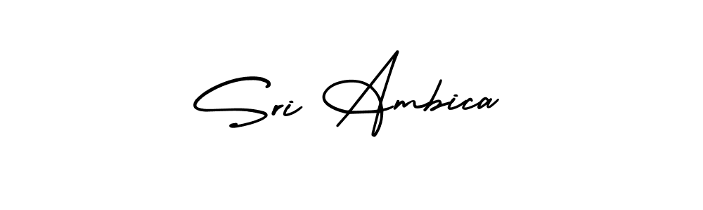 You can use this online signature creator to create a handwritten signature for the name Sri Ambica. This is the best online autograph maker. Sri Ambica signature style 3 images and pictures png