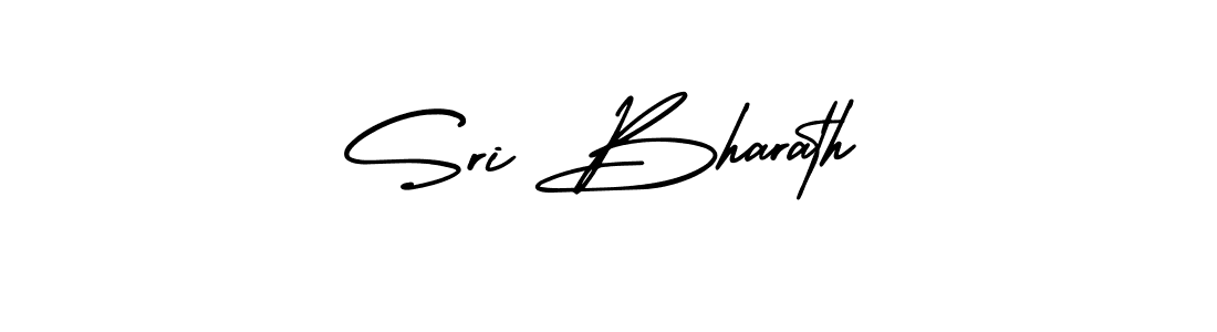 You should practise on your own different ways (AmerikaSignatureDemo-Regular) to write your name (Sri Bharath) in signature. don't let someone else do it for you. Sri Bharath signature style 3 images and pictures png