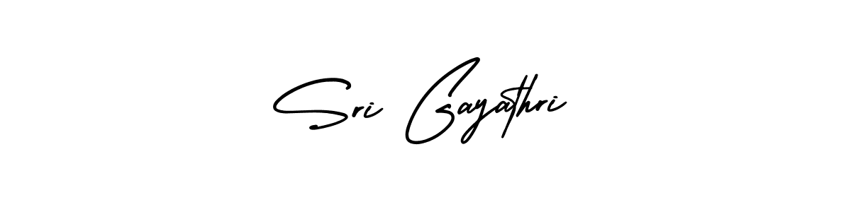 How to make Sri Gayathri signature? AmerikaSignatureDemo-Regular is a professional autograph style. Create handwritten signature for Sri Gayathri name. Sri Gayathri signature style 3 images and pictures png