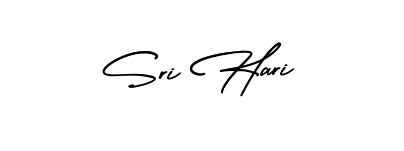 Use a signature maker to create a handwritten signature online. With this signature software, you can design (AmerikaSignatureDemo-Regular) your own signature for name Sri Hari. Sri Hari signature style 3 images and pictures png