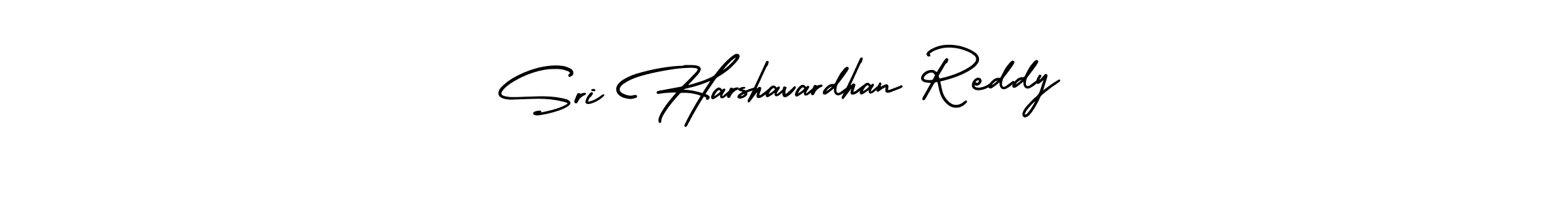 How to make Sri Harshavardhan Reddy name signature. Use AmerikaSignatureDemo-Regular style for creating short signs online. This is the latest handwritten sign. Sri Harshavardhan Reddy signature style 3 images and pictures png