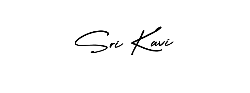 Use a signature maker to create a handwritten signature online. With this signature software, you can design (AmerikaSignatureDemo-Regular) your own signature for name Sri Kavi. Sri Kavi signature style 3 images and pictures png