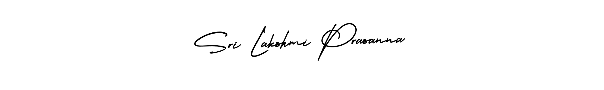 Also You can easily find your signature by using the search form. We will create Sri Lakshmi Prasanna name handwritten signature images for you free of cost using AmerikaSignatureDemo-Regular sign style. Sri Lakshmi Prasanna signature style 3 images and pictures png