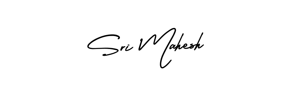 Create a beautiful signature design for name Sri Mahesh. With this signature (AmerikaSignatureDemo-Regular) fonts, you can make a handwritten signature for free. Sri Mahesh signature style 3 images and pictures png