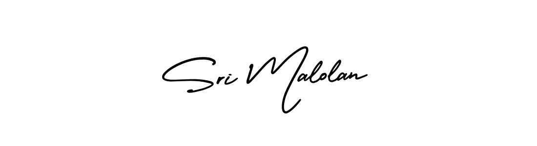 Check out images of Autograph of Sri Malolan name. Actor Sri Malolan Signature Style. AmerikaSignatureDemo-Regular is a professional sign style online. Sri Malolan signature style 3 images and pictures png