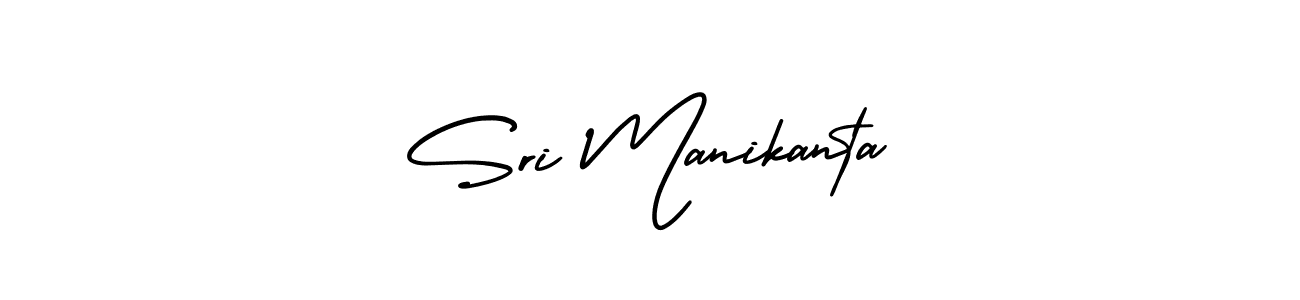 Make a beautiful signature design for name Sri Manikanta. With this signature (AmerikaSignatureDemo-Regular) style, you can create a handwritten signature for free. Sri Manikanta signature style 3 images and pictures png