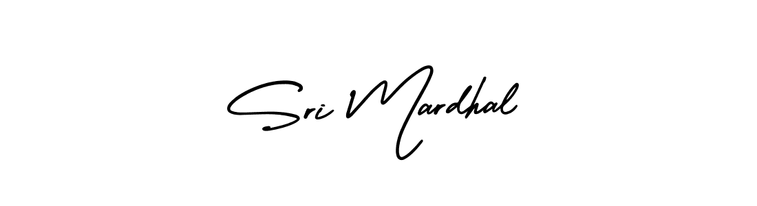 Make a beautiful signature design for name Sri Mardhal. With this signature (AmerikaSignatureDemo-Regular) style, you can create a handwritten signature for free. Sri Mardhal signature style 3 images and pictures png