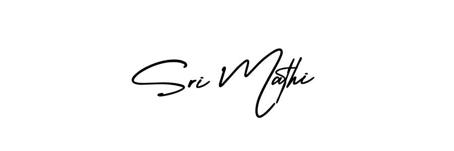 How to Draw Sri Mathi signature style? AmerikaSignatureDemo-Regular is a latest design signature styles for name Sri Mathi. Sri Mathi signature style 3 images and pictures png