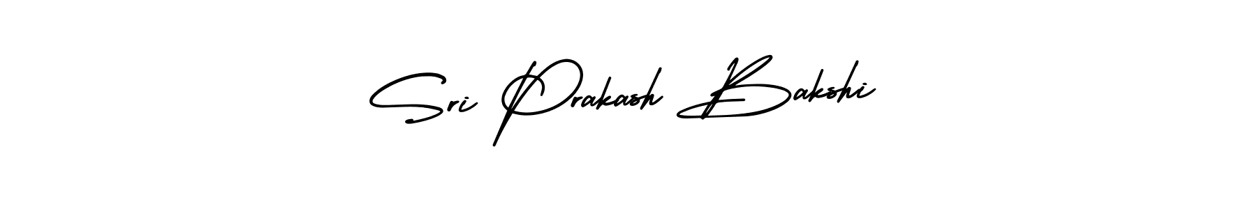 Make a beautiful signature design for name Sri Prakash Bakshi. With this signature (AmerikaSignatureDemo-Regular) style, you can create a handwritten signature for free. Sri Prakash Bakshi signature style 3 images and pictures png