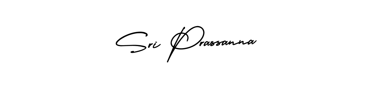 Create a beautiful signature design for name Sri Prassanna. With this signature (AmerikaSignatureDemo-Regular) fonts, you can make a handwritten signature for free. Sri Prassanna signature style 3 images and pictures png