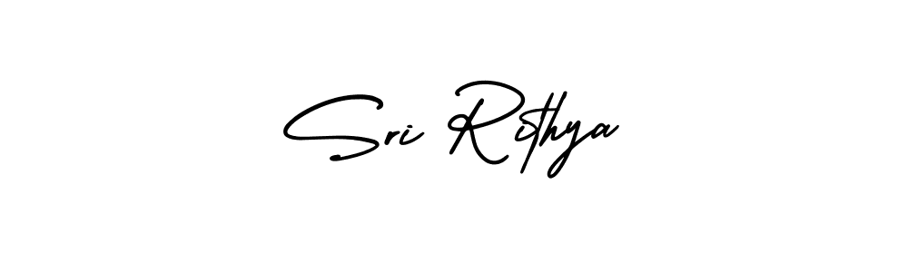 Design your own signature with our free online signature maker. With this signature software, you can create a handwritten (AmerikaSignatureDemo-Regular) signature for name Sri Rithya. Sri Rithya signature style 3 images and pictures png
