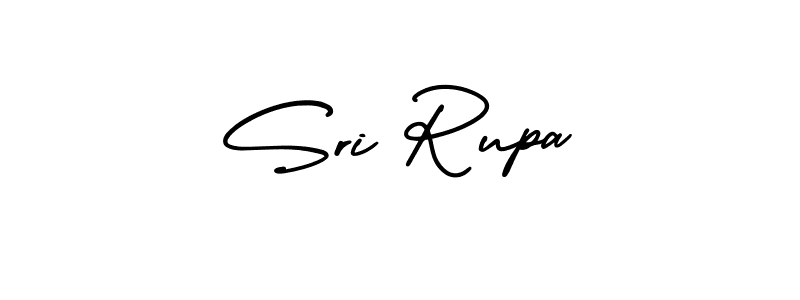 How to make Sri Rupa signature? AmerikaSignatureDemo-Regular is a professional autograph style. Create handwritten signature for Sri Rupa name. Sri Rupa signature style 3 images and pictures png