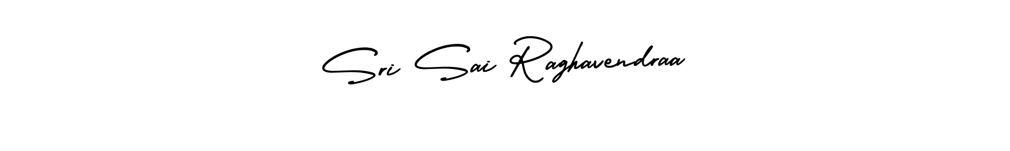 Use a signature maker to create a handwritten signature online. With this signature software, you can design (AmerikaSignatureDemo-Regular) your own signature for name Sri Sai Raghavendraa. Sri Sai Raghavendraa signature style 3 images and pictures png